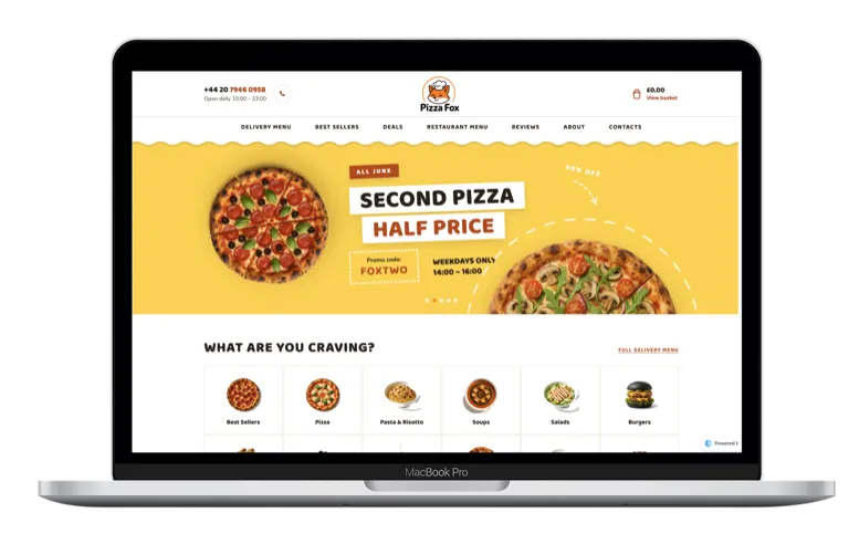 Strona Pizza Fox