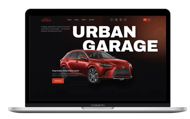 Strona Urban Garage